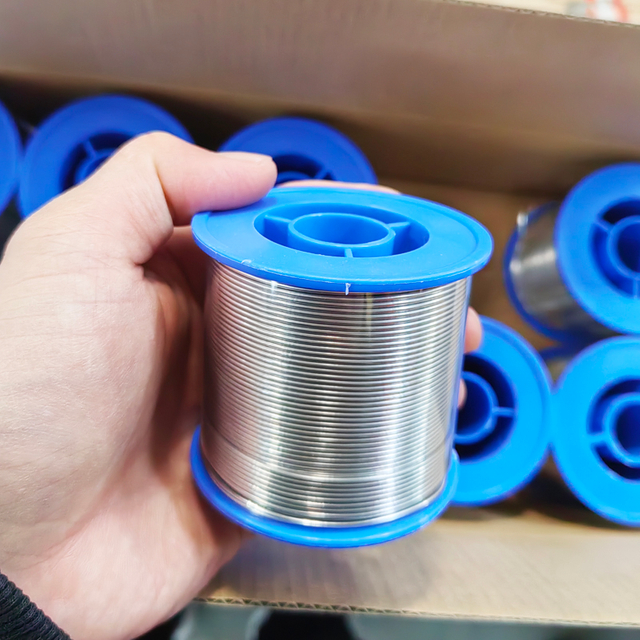 Sn60 / Pb40 60 40 Soldadura de estaño con núcleo de resina .032 '' 1 libra para electrónica del fabricante de China - Soldadura XF