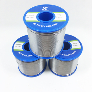 Soldadura de estaño Pb40Sn60 Sn60 60% con núcleo de resina en bobinas 100g 200g 500g 1kg y diámetro 1,2 mm para ensamblaje de PCB