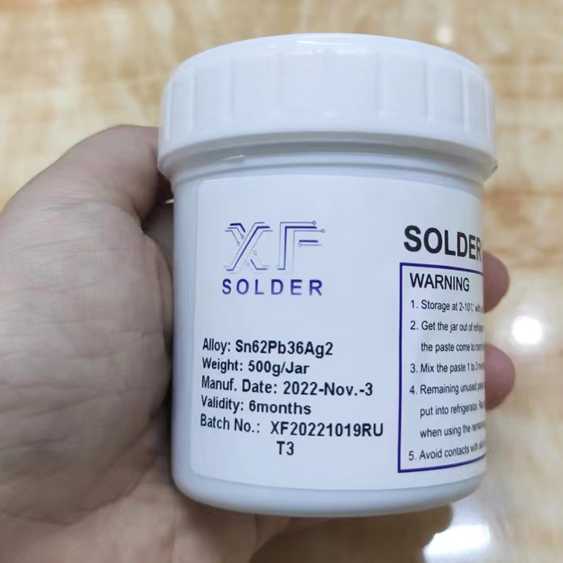 Proveedores de pasta de soldadura LED SN62PB36AG2 - soldadura XF
