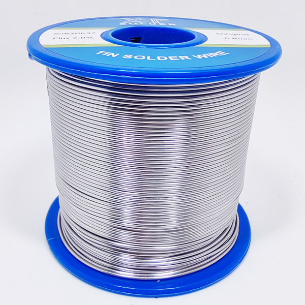 Cable de soldadura de colección de 0,8 mm para el ensamblaje de PCB: 50% de lata y 50% de plomo (100 g, 200 g, 250 g, 500 g por carrete) de China