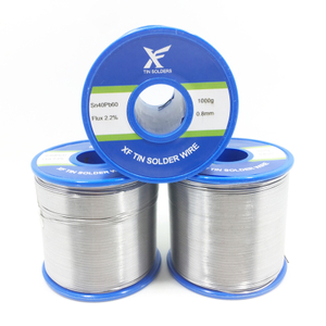 Alambre de estaño 40 60 Sn40Pb60 en carrete, peso 100 g 250 g 500 g 1000 g y diámetro 1,6 mm para soldadura confiable de PCB y electrónica
