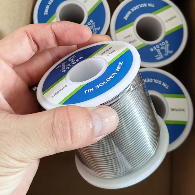 Rollo Hilo Estaño 60 40 Sn60 Pb40 en Peso 100g 200g 500g 1kg para Soldadura General